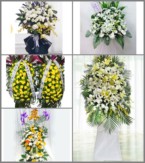 福建福州长乐市湖南镇闽沙村白事花篮预定